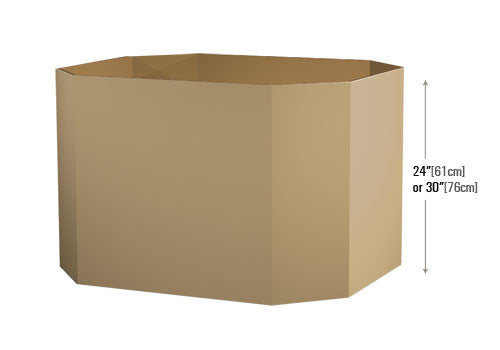 Cardboard Bin Sleeve [BL-Cardboard]