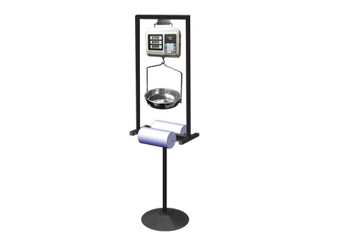 Free Standing Scale and Dual Bag Stand [BLSB-2-ADA]