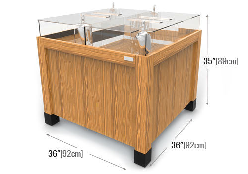 Four Compartments Bulk Display [BM102]