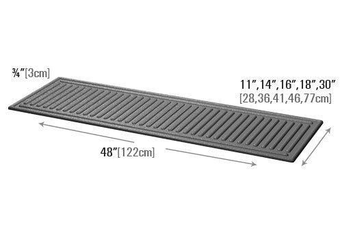 Flat Ribbed Shelf Liner [DS]