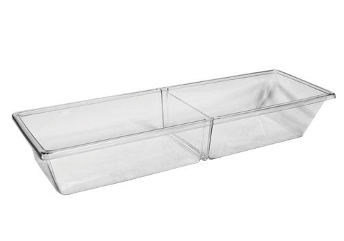 Clear Pan Insert + Removable Divider [MPIH]