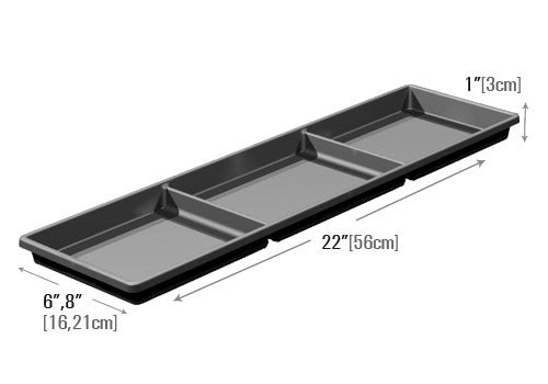 Three Compartment Meat Tray [MT23]