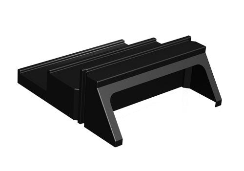 3 Stepped Back Cutout Deli Riser for Storage [DR73]