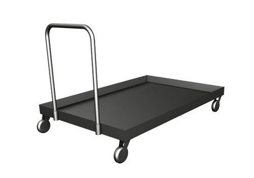 Euro Table with Rolling Storage Cart [TEA-1]
