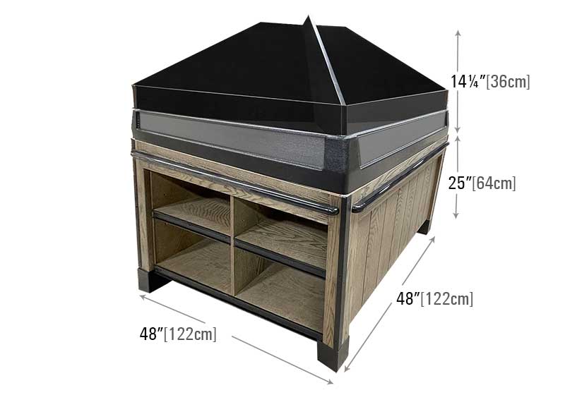 Orchard Bin with Deep Riser [DTW417]