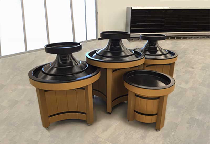 Round Top Pedestal [BLWCIR-PED]