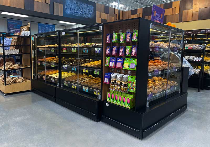 3 Level Metal Shelves Bakery Display [BR509]