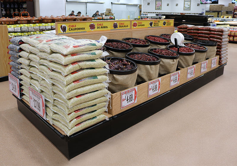 Twelve Spice Bucket Bulk Merchandiser [Bulk-Center 64x64 w/Bucket]