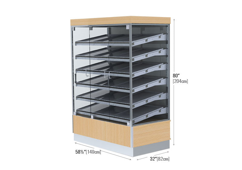 Pastry Case with 3 Doors [LY-BAK-3D6S]