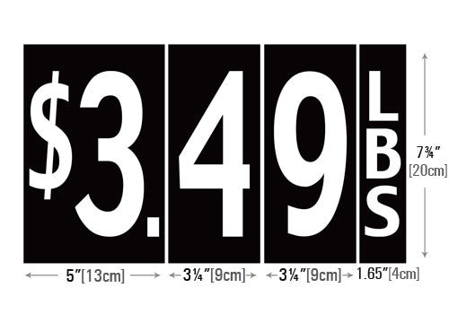 6 Slot Individual Numbers [A7800022]