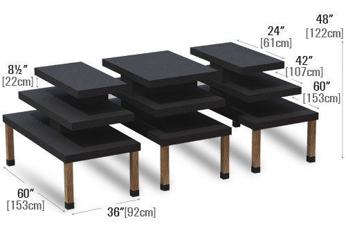 Modular Steel Bakery Tables [BAK-SPI]