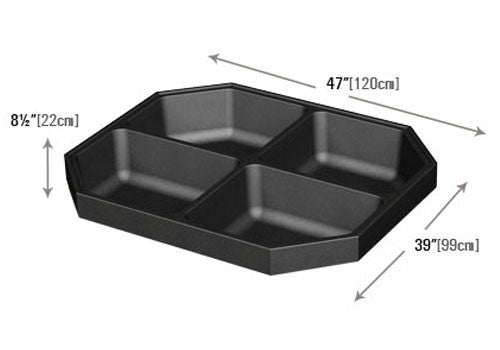 Four Compartment Bin Top [BL601]