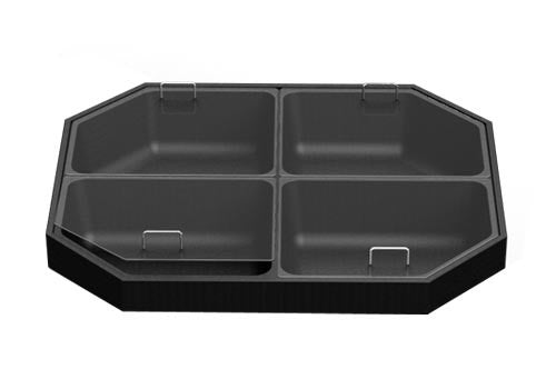 Four Compartment Bin Top [BL601]