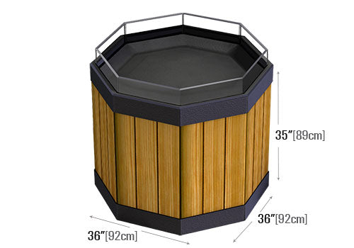 Octagonal Bin [BLW-OCT]