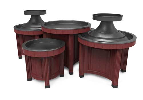 Round Orchard Bins [BLWCIR-P]