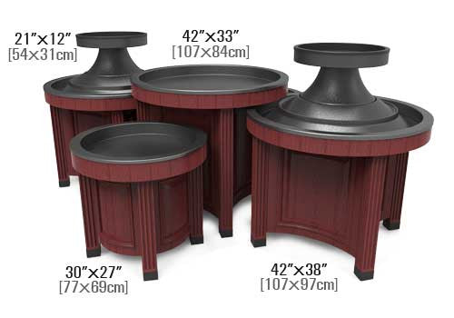 Round Orchard Bins [BLWCIR-P]