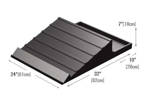 Slant Bulk Deli Riser with Rear Tray [DR50]