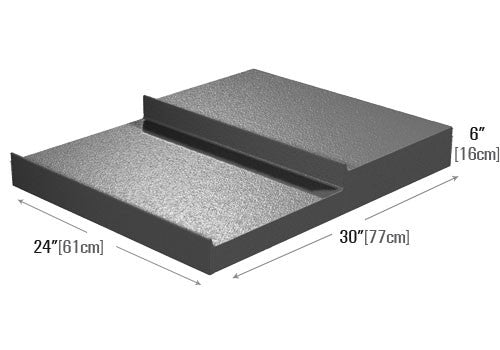 Two Step Deli Riser with Lip [DR62]