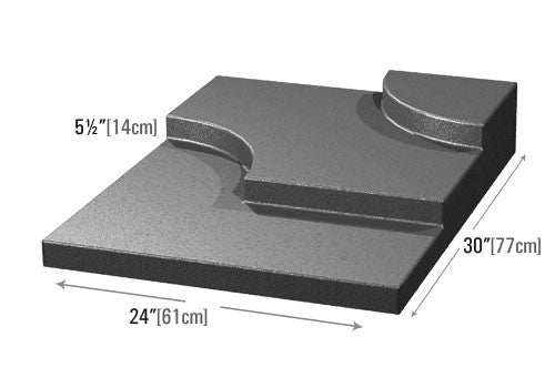 Contoured 3 Step Deli Riser [DR64R | DR64L]