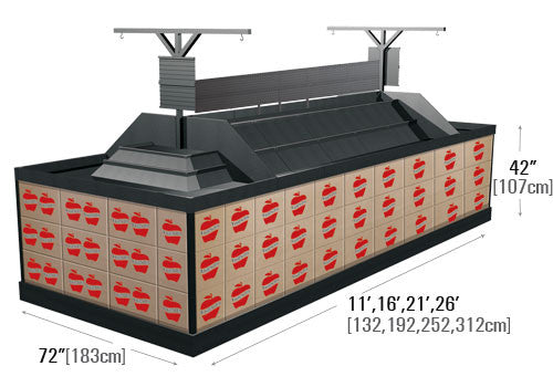 Apple Box Dry Table [DTBX-616]