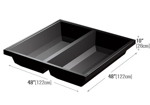 Two Compartment Orchard Bin Top [DTD234]