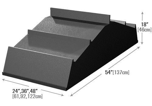 Slant Modular Dry Table Riser [DTR40]