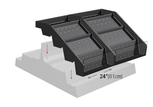 Modular Dry Table Riser [DTR415-3C]