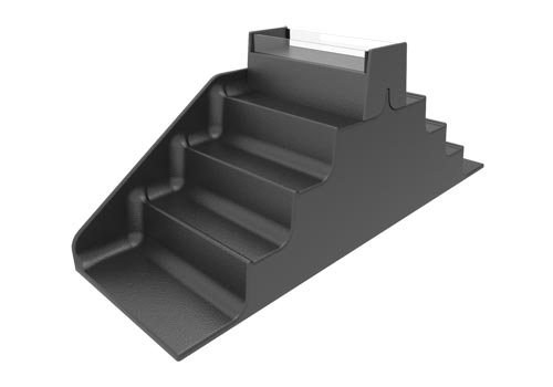 4 Step Dry Table Riser [DTR415-TRAY]