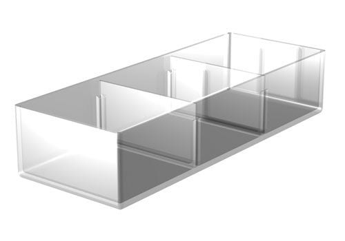 Clear Divided Produce Tray [MP25]