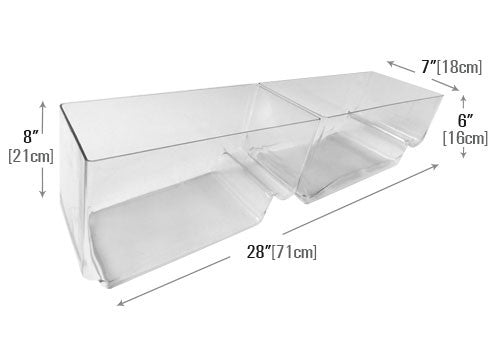 Angled Front Deep Meat Pan [MP7V2]