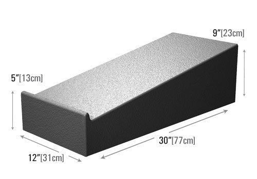 Narrow High Profile Slant Riser [MR12]