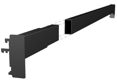 Alco Designs - modular half-moon shelf display | Produce modular display shelf