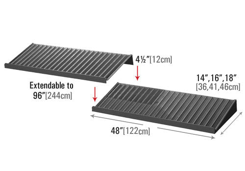 Interlocking Slanted Meat Shelf Liner [MSSX]