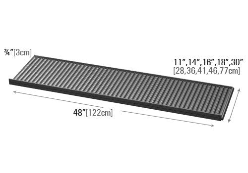 Interlocking Wave Shelf Liner [MSXW]