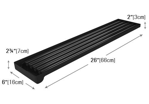 Ribbed Meat Tray [MT28]