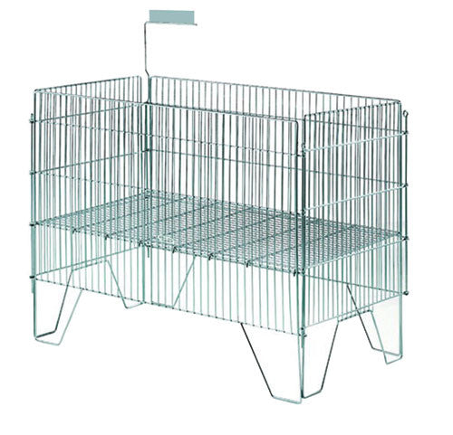 Chrome or Zinc Plated Wire Value Bin [MWB-018]