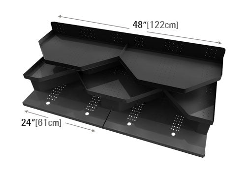 Modular Honeycomb Well Display [MWDH-48 | MWDB24]