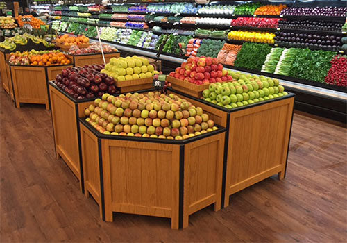 Multilevel Russian Maple Wooden Orchard Bin [OB800-363625]