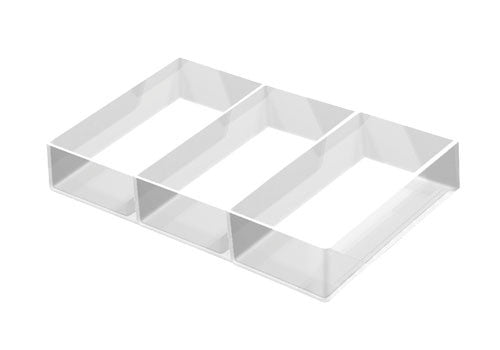 Clear Divided Produce Tray [PDT14]
