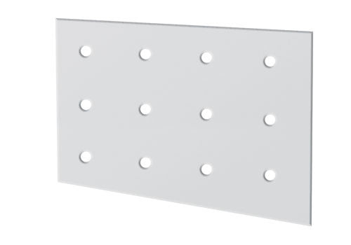 Straight Front Fence [PFS1P (perforated)]
