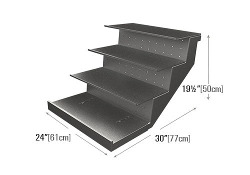 Four Step High Profile Riser [PR1805-B]