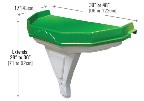 Half Round Produce Extender [PR39E]