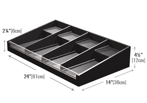 4 Compartment Shelf Organizer [PR74S]