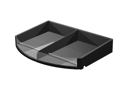 Curved Front Shelf Organizer [PR76C]