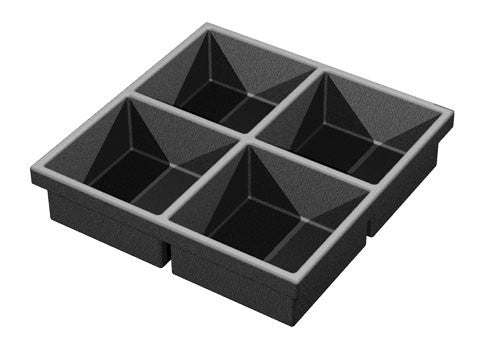 Four Compartments Euro Tray [PT664]