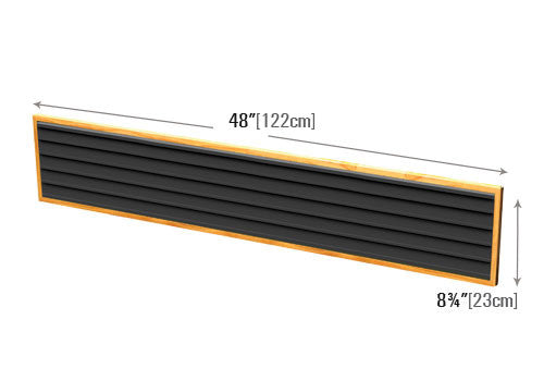 3 Shelf Farm Stand Display Price Sign [PTHW8-48]