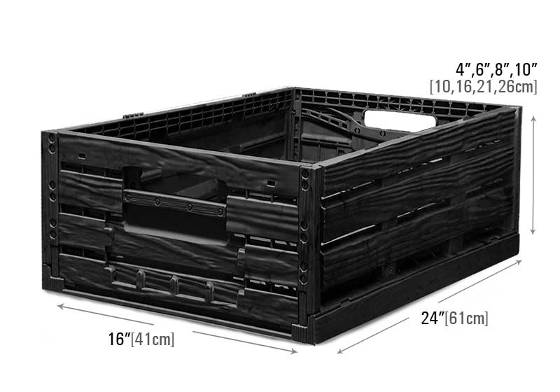 RPC Produce Crates [RPC-BLACK]