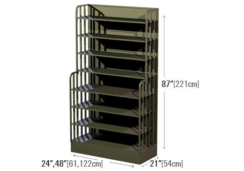 High Profile Packaged Spice Rack [SP173]