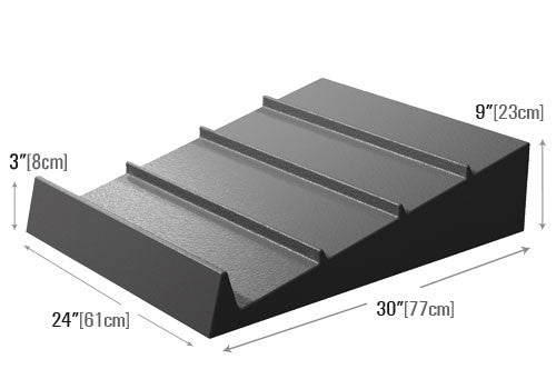 Slanted Front Seafood Riser [SR24SF]