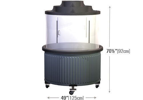 Galvanized Style Bolillo Bin [STR-5]